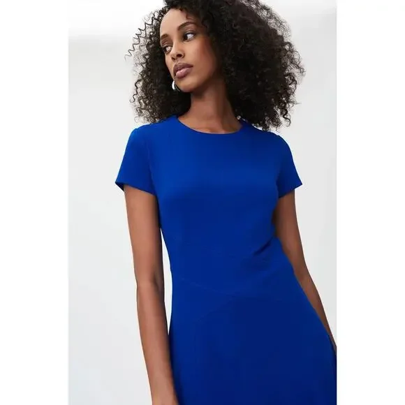 joseph ribkoff royal blue dress Joseph Ribkoff Dress, 8 / Blue